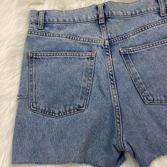 Zara ripped denim shorts - Picture 7 of 8